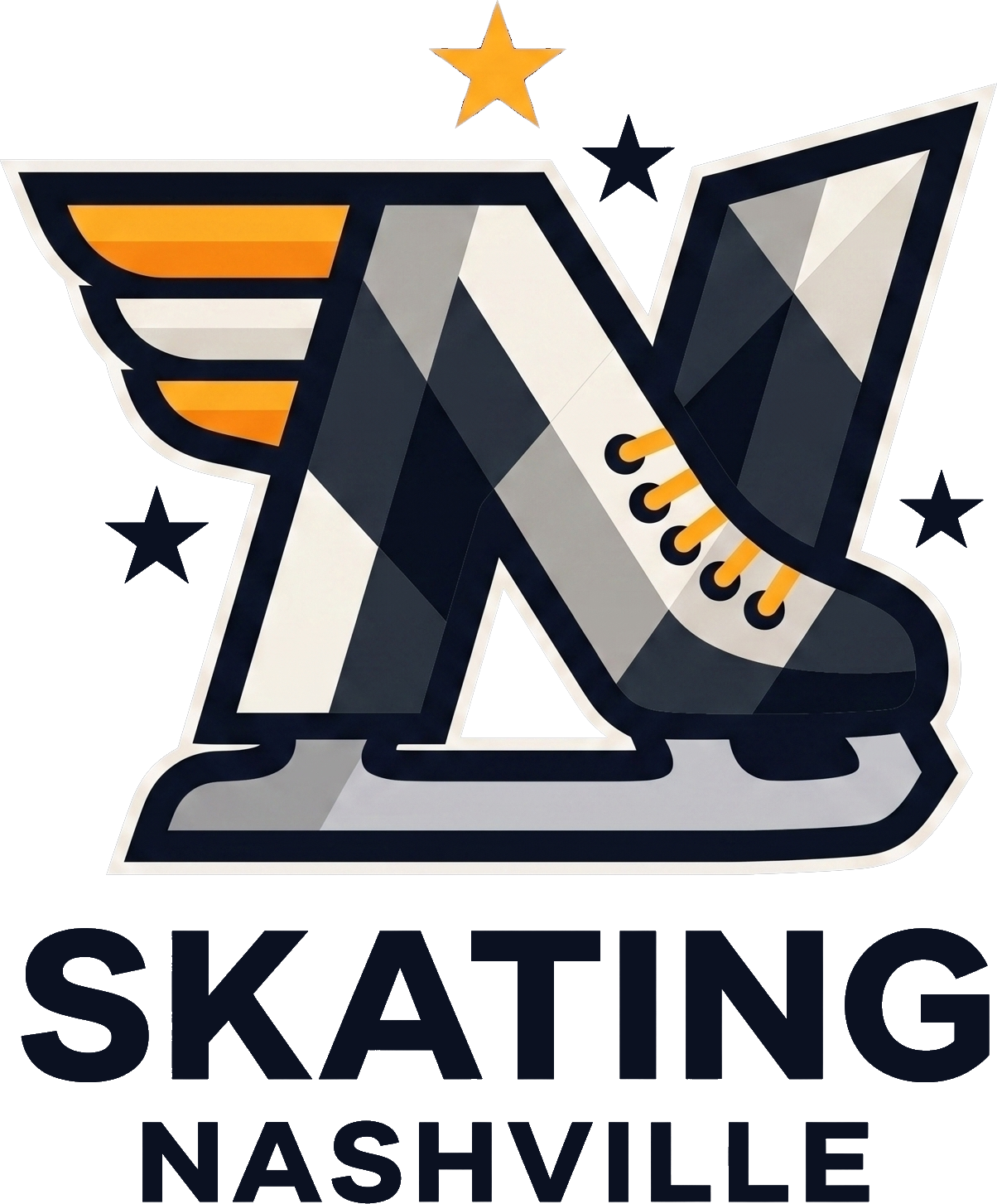 Skating Nashville full logo (for light backgrounds)